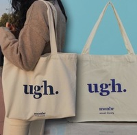 Sacs fourre-tout en coton recyclable à logo personnalisé, sacs de shopping en toile – Offre spéciale