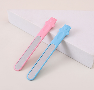 Mini <span class=keywords><strong>lima</strong></span> de uñas de plástico de punta redonda <span class=keywords><strong>Lima</strong></span> de uñas de bebé de seguridad <span class=keywords><strong>para</strong></span> <span class=keywords><strong>recién</strong></span> <span class=keywords><strong>nacidos</strong></span> - Product Image 2