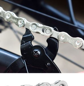 Đi Xe Đạp Bộ Phận 8 9 10 11 Tốc Độ Chuỗi Cho Đường Xe Đạp Leo Núi Phẳng Hollow 116 Liên kết Bạc Vàng Cầu Vồng Mtb Xe Đạp Chuỗi - Product Image 6