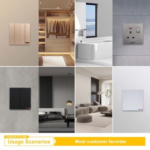 สวิตช์ติดผนังแบบขั้วเดียว Klass Budget 50 ชิ้น รุ่น UK 16A สีเทา ป้องกันไฟลุก พร้อมพอร์ต USB 2 ช่อง สำหรับผู้รับเหมา OEM/ปรับแต่งได้ - Product Image 3