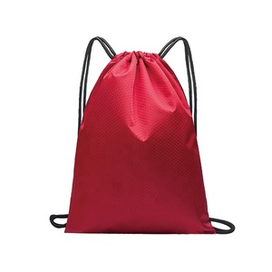 High Quality <strong>Polyester</strong> Draw String Sports Backpack Gym <strong>Bag</strong> Waterproof Custom Logo Promotional Fitness <strong>Drawstring</strong> <strong>Bags</strong> - Product Image 3