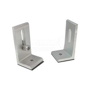 All'ingrosso sistema di montaggio del tetto in metallo solare L piedi soluzione di montaggio solare L piedini - Product Image 6