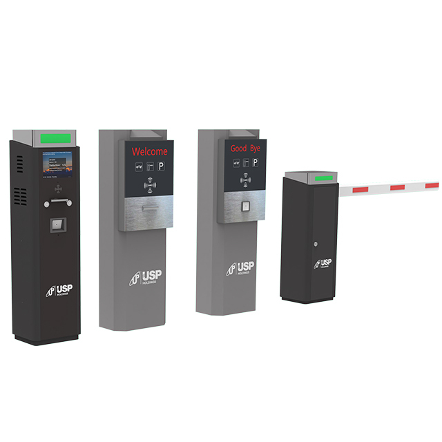 Qigong Outdoor Stainless Steel Anti-corrosion W-beam Automatic Ticket Box Vehicle Parking System for Car Traffic Barrier Parking