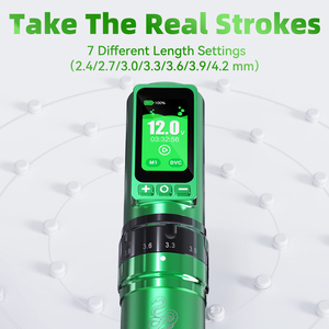 Dragonhawk <span class=keywords><strong>Mast</strong></span> Fold Pro Eyebrow <span class=keywords><strong>Tattoo</strong></span> Maquillaje permanente Máquina de pluma de tatuaje inalámbrica With2.4-4,2 MM Stroke - Product Image 4