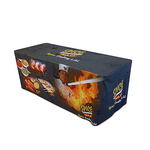 Pdyear Tùy Chỉnh 4ft/5ft/6ft/8ft Bảng Bìa Nhà Máy Căng Spandex Cá Nhân Quảng Cáo Bảng Quần Áo Runner - Product Image 1