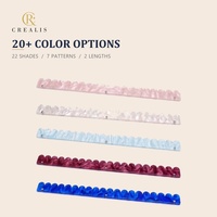 Crealis Blush Pearl Acrylic American Mahjong Tile Rack and Pusher Set Scalloped Edge 17.5 in 20 in for 4 Players
