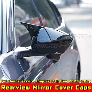 Pour Honda Accord 11e génération 2023-2024, kit carrosserie, coques de rétroviseurs latéraux, aspect fibre de carbone, coques de rétroviseurs latéraux, accessoires de voiture - Product Image 1