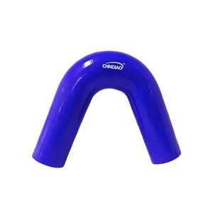 Coupleur d'intercooler à longue jambe en silicone pour turbo, coudé, 3 plis, diamètre <span class=keywords><strong>12</strong></span> pouces, 45/90/135/180 degrés - Product Image 5