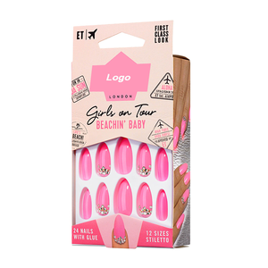Empaque de Blíster de PVC PET Blanco con Forma Personalizada para Uñas Postizas, Blíster Cosmético al por Mayor - Product Image 4