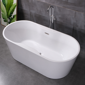 <span class=keywords><strong>Baignoire</strong></span> rectangulaire autoportante en acrylique moderne et luxueuse, avec drain, baignoires spa, <span class=keywords><strong>baignoire</strong></span> de trempage écologique pour hôtels et villas - Product Image 2