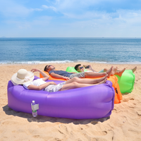 Canapé-lit gonflable portable pliable pour camping, plage, jardin, concerts et festivals de musique – Vente en gros