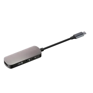 Hub multiporta in alluminio INPUT per gadget personalizzati - Product Image 1