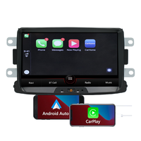 Sistema Multimedia para Auto con Pantalla Táctil de 8 Pulgadas, Carplay Inalámbrico, Android Auto, WiFi, para Renault Dacia, Radio Estéreo Android para Auto