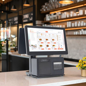 Yeni 15.6 inç çift ekran All-in-one barkod POS sistemleri yazıcı ve tarayıcı ile yazarkasa makine için mağaza - Product Image 6