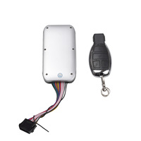 Localisateur GPS de moto et de voiture en gros avec télécommande Traqueur de véhicule GPRS et système antivol Suivi de vue PC