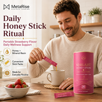 Bâtonnets de miel naturel pour adultes, marque privée OEM, sachets de miel liquide, édulcorant individuel, 10g x 30 bâtonnets, durée de conservation de 24 mois