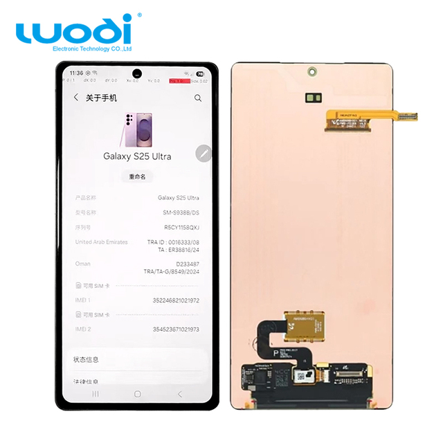 Pantalla Replacement Original for Samsung Galaxy S25 ultra Series S938U S938B S931U Digitizer AMOLED Display Screen Accessories