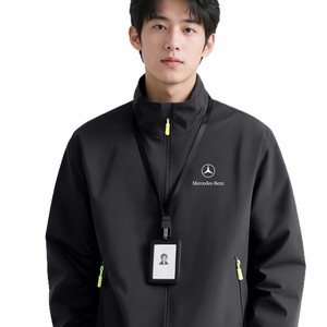 Chaqueta de Reparación Automotriz Personalizada Wei Zhen, Impermeable, con Cuello Alto, Ropa de Trabajo para Hombre, Otoño Invierno - Product Image 5