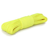 Cordon de Paracorde Tressé Personnalisé 9 Brins pour Survie, Lumineux, en Nylon, 2mm 3mm 4mm 6mm, Cordon de Parachute 550 750 Lbs
