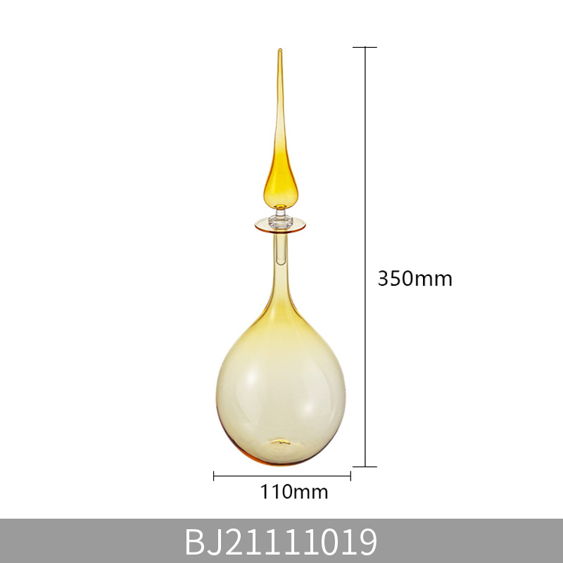 Goutte d'eau ambrée