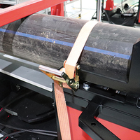 Scie à ruban en plastique R1600B pour la découpe de tuyaux en PEHD, machine de découpe de tuyaux CNC