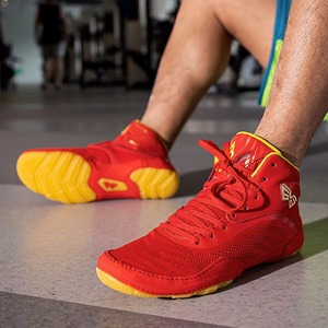 New Style Boxing Shoes Men <b>Mesh</b> Rubber Training Shoes Wrestling Shoes Men - Product Image 3