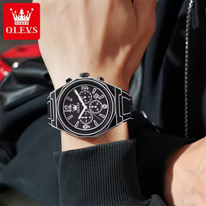 Reloj OLEVS de Alta Calidad, Diseño Casual Original de Marca Superior, Relojes de Pulsera para Hombre, Resistentes al Agua, a la Moda - Product Image 2