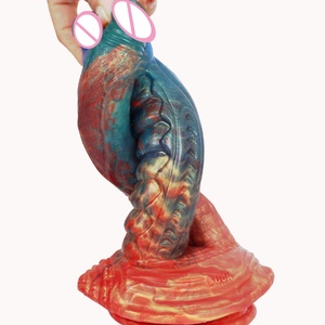 FAAK Nuevo Dildo Monstruoso de Doble Cabeza, Masajeador de Punto G, Juguete Sexual Erótico para Mujeres, Herramienta Sexual Flexible - Product Image 6