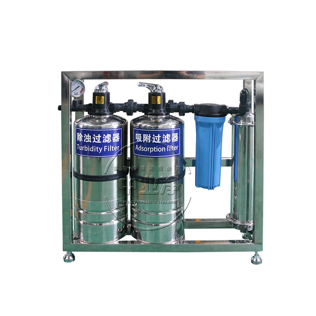 0.5T/h Four-stage Whole House Water Filter RO Reverse Osmosis Water Treatment System with Automatic Control 380V 1 Year Warranty