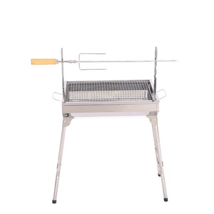 Parrilla Portátil Plegable Giratoria de Acero Inoxidable de Lujo para Exteriores, para Uso Doméstico - Product Image 2