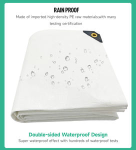 Balançoire de remplacement couvre bâche enduite de PE avec protection UV bâches de terrain de jeu robustes - Product Image 3