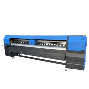 Konica 512i/1024i head KingJet industrial big flex sticker poster banner printer machine