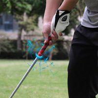 Poignées de golf multi-composants - Double texture haute adhérence, pièces de rechange professionnelles multicolores pour clubs de golf standard/midsize