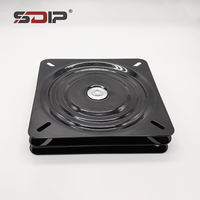 Support de plateau tournant robuste de 10 pouces plaque pivotante rotative à 360 degrés pour chaises de salle à manger tabourets de cuisine chambre marine