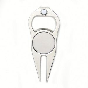Outil de réparation de divots de golf personnalisé, décapsuleur multifonctionnel, marqueur de balle, matériau écologique pour cadeaux de golf en gros - Product Image 5