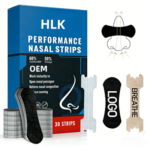 Strisce Nasali HLK Sports per Migliorare la Respirazione, Alleviare il Riscaldamento e Aumentare la Resistenza e le Prestazioni - Product Image 1