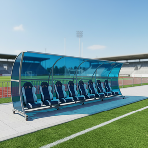 Customizable Portable VIP FOOTBALL <strong>BENCH</strong> Soccer Dugouts Substitute Soccer <strong>Bench</strong> <strong>Seats</strong> Outdoor Soccer Player <strong>Bench</strong> for Sale - Product Image 4