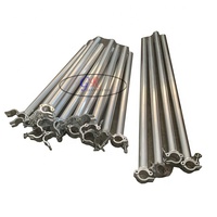 Tubo de armazón de aluminio, abrazaderas de armazón para iluminación de escenario