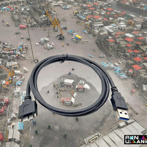 Câble USB 3.0 Type <span class=keywords><strong>Micro</strong></span> B mâle Caméra industrielle Câbles de vision <span class=keywords><strong>USB3</strong></span> Tresse à angle droit pour assemblage de câbles de vision industrielle - Product Image 3