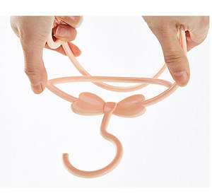 Cintre en plastique de petite taille, joli cintre <span class=keywords><strong>pour</strong></span> vêtements <span class=keywords><strong>pour</strong></span> bébés, multifonctionnel, <span class=keywords><strong>pour</strong></span> vêtements d'enfants - Product Image 4