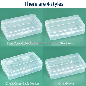 Étui rigide en plastique SUNSHING pour crayons d'école, organiseur de crayons et de feutres, grande boîte à stylos, conteneur transparent pour pinceaux d'art - Product Image 3