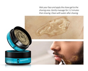 <span class=keywords><strong>Gel</strong></span> à raser pour <span class=keywords><strong>barbe</strong></span> naturel pur de marque privée 85 ml, nettoyant, lissant, confortable - Product Image 4