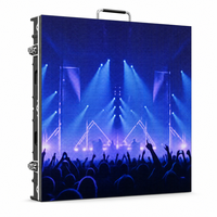 Pantalla LED de Alquiler P3.91 500x500mm de Aluminio Fundido a Presión, 120Hz de Alta Frecuencia de Actualización, Pantalla LED 4K a Todo Color, 2 Años de Garantía para Interiores