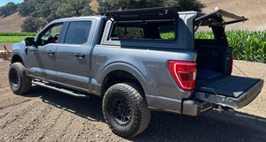 4x4 Pickup Truck Canopy <strong>Hard</strong> <strong>Top</strong> | Aluminum Alloy Truck Topper for Ford F150 / <strong>Toyota</strong> <strong>Hilux</strong> | Waterproof &amp; Anti-Theft - Product Image 4