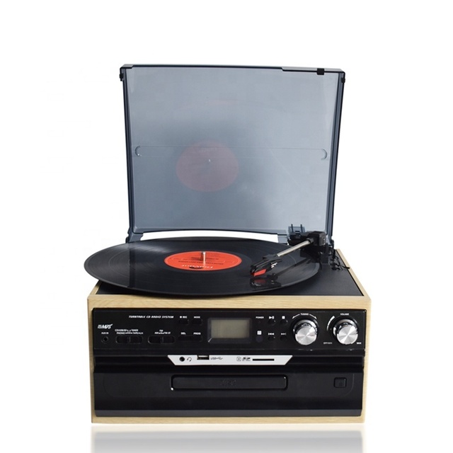 Skywin Portable Retro Radio cd Player/technics Turntable/indian Gramophone