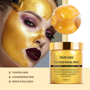 OEM al por mayor 24K oro colágeno máscara facial natural antienvejecimiento blanqueamiento orgánico colágeno <span class=keywords><strong>huevo</strong></span> máscara facial - Product Image 3