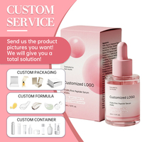 Sérum Visage Hydratant et Réparateur OEM ODM Personnalisé au PDRN (ADN de Saumon) 1% et 5 Types de Peptides