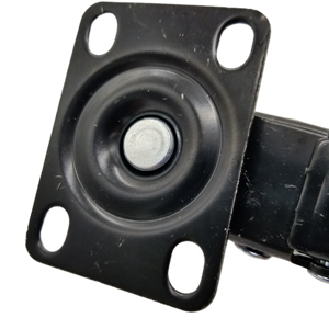 2025 sysanjang Chất lượng cao 2.5 inch xoay trơn tùy chỉnh tấm nhiệm vụ ánh sáng PU Caster bánh xe cho ghế - Product Image 5
