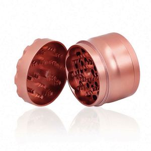 Hot Sale Aluminum Alloy 63*50mm 4 Layers Concave Smoking <b>Herb</b> Tobacco <b>Grinder</b> - Product Image 2