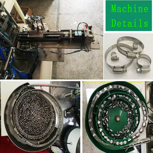 مشبك خرطوم أمريكي قابل للضبط, مشبك خرطوم أمريكي قابل للضبط أتوماتيكي مرن من النوع الأمريكي ، مجموعة المشبك وآلة صنع - Product Image 2